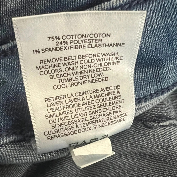 Express Slim Flare Super High Rise Light Wash 70's Style Denim Size 8L EUC - Picture 6 of 7